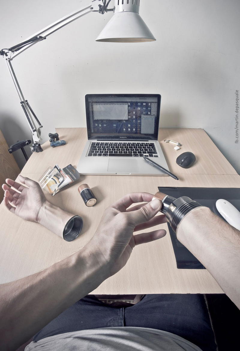 Illustration for article titled Perfect photoshops warp the world into mind-twisting reality
